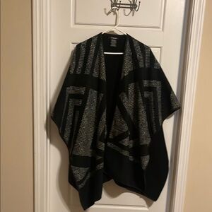 Ike Behar Black and Gray Women's Jacket